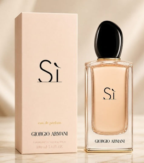 Giorgio Armani Sì Eau de Parfum Spray for Women 3.4 oz / 100 ml