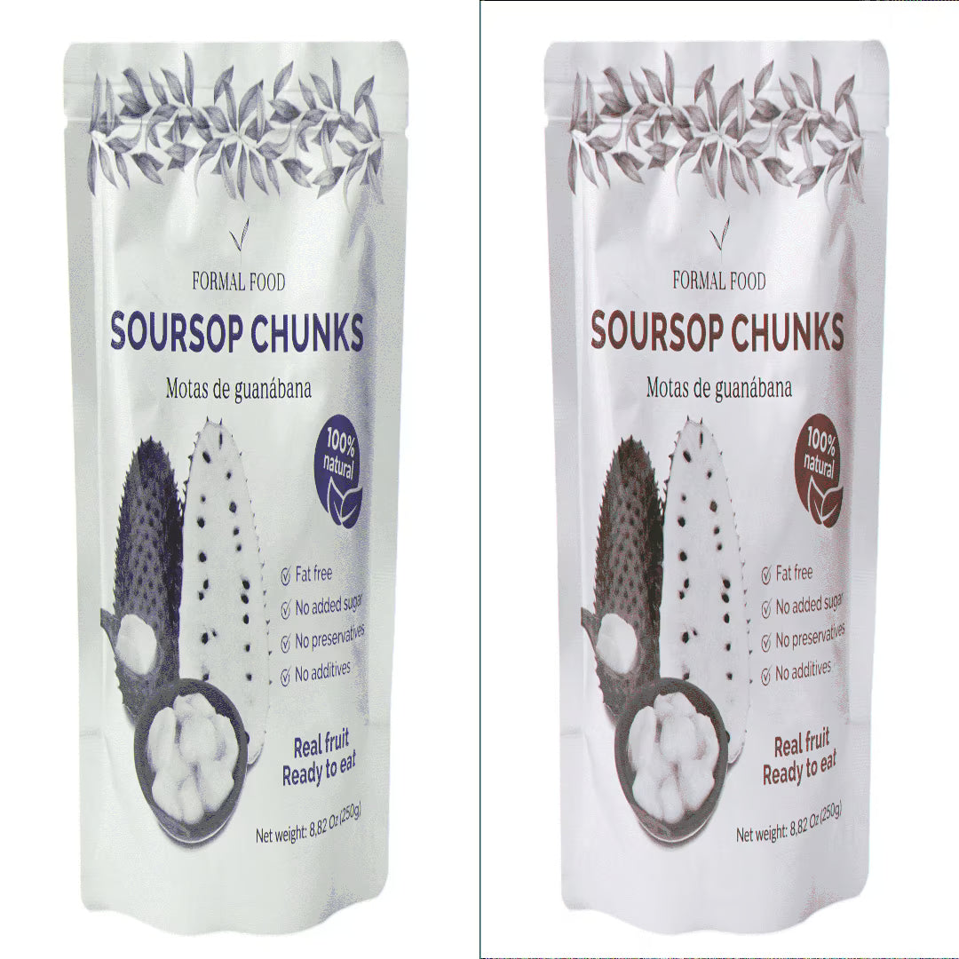 Formal Food Soursop (Guanabana) Fruit 100% Natural, No Added Sugar, No Preservatives, 1 pack, 8.82 oz