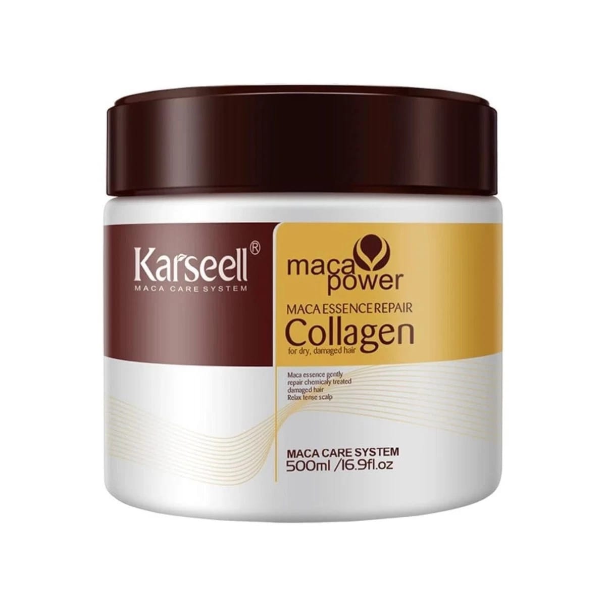 Karseell Protein Collagen Hair Repair Kit – Shampoo, Conditioner & Hair Mask for Dry & Damaged Hair