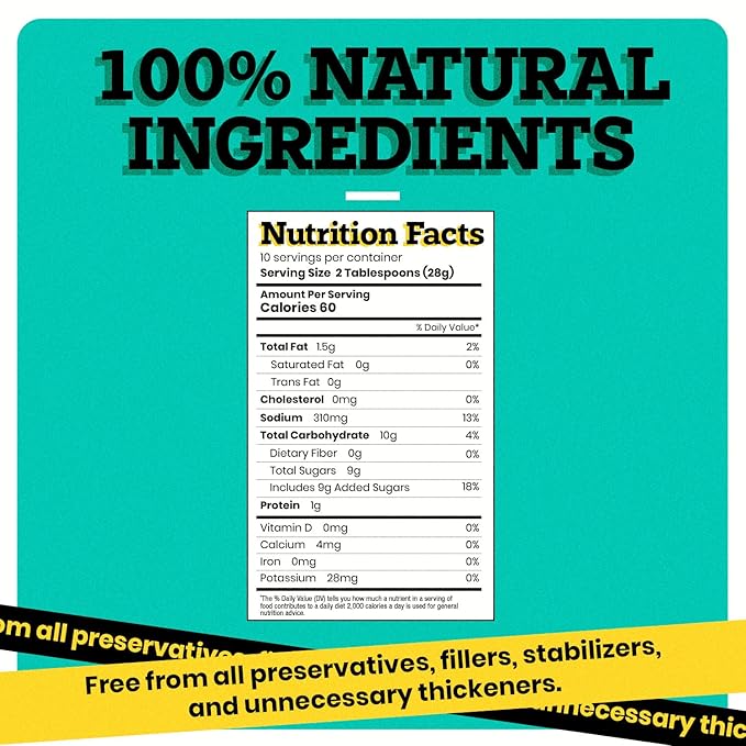 Pretty Thai Peanut Sauce, Gluten Free Certified Non-GMO Vegan Authentic Stir Fry, Dressing, Rice Seasoning, Condiment & Dipping Sauce, 100% Natural