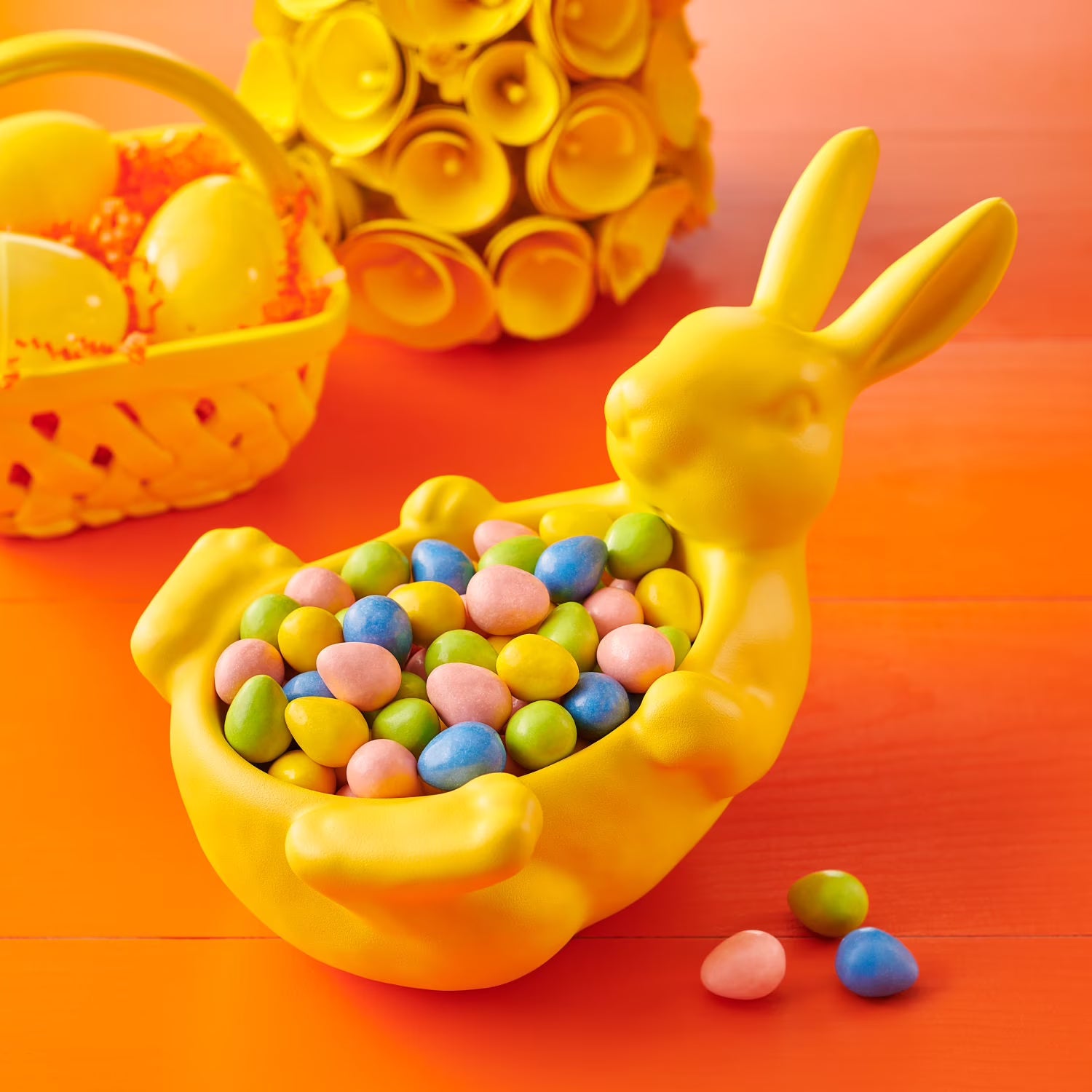 REESE'S PIECES Peanut Butter in a Crunchy Shell Eggs, Easter Candy Bag, 10.8 oz
