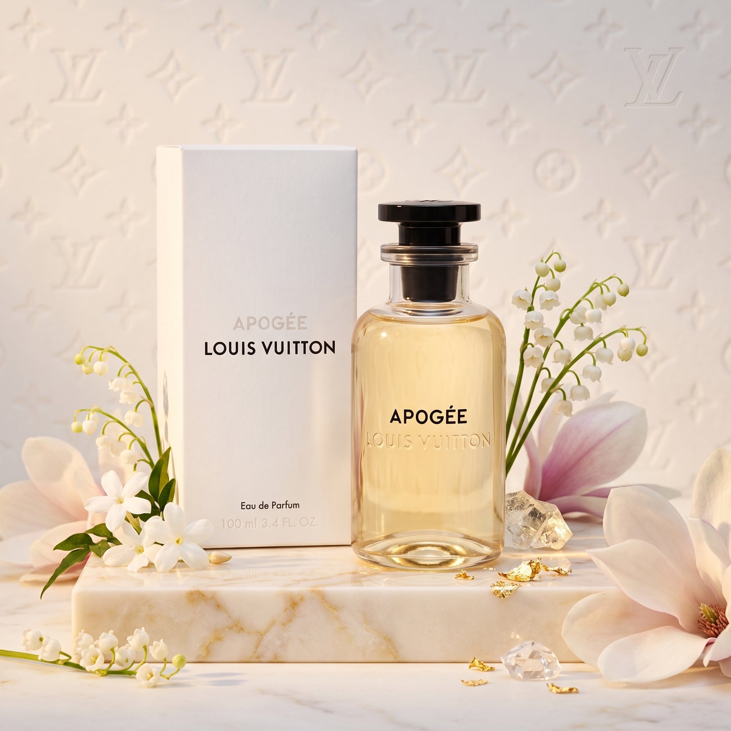 Louis Vuitton Apogée Eau de Parfum Spray 100ml / 3.4oz for Women – Luxury Floral Fragrance