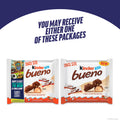Kinder Bueno Milk Chocolate Bars, Chocolate Candy Bars with Hazelnut Filling for Game Day, Football Party Supplies, Snacks for Adults, Snack