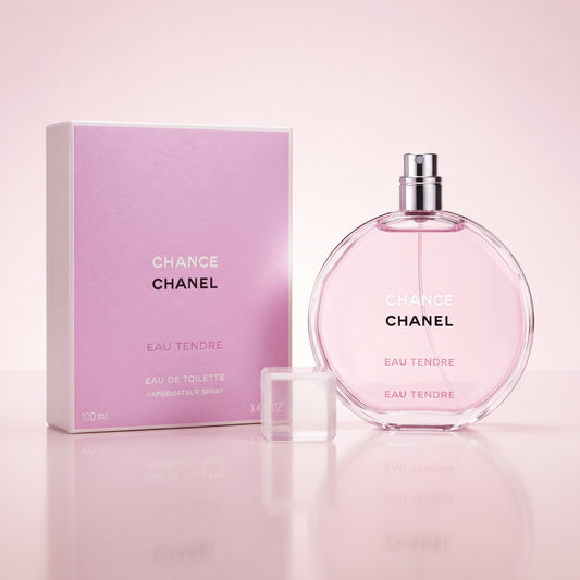 CHANEL Chance Eau Tendre Eau de Toilette 3.4 oz / 100 ml – 100% Authentic, New & Sealed