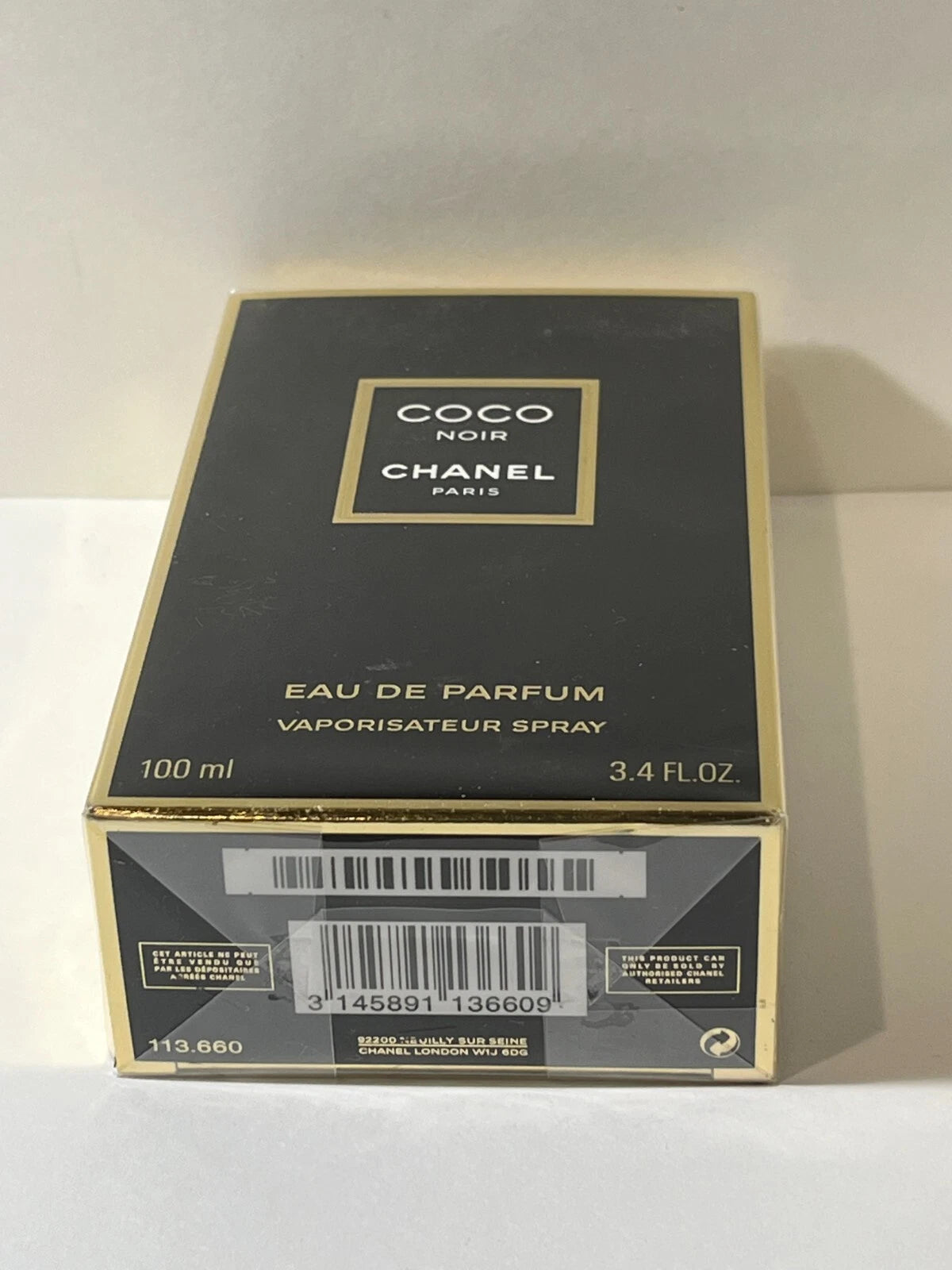 Chanel Coco Noir perfume for women 3.4oz Eau De Parfum FACTORY SEALED Authentic!