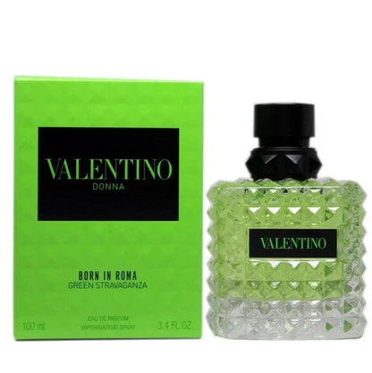 Valentino Donna Born in Roma Green Stravaganza Eau de Parfum Spray 3.4oz - 100ml