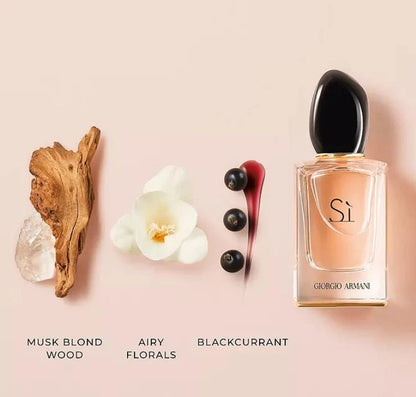Giorgio Armani Sì Eau de Parfum Spray for Women 3.4 oz / 100 ml